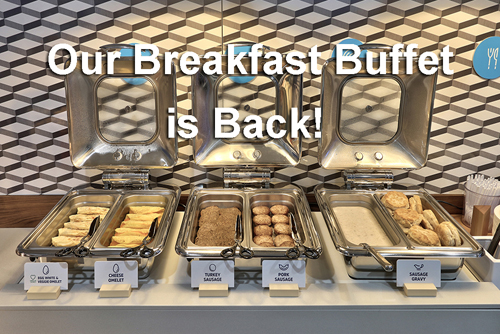 Holiday Inn Express Breafast is Back